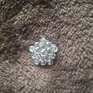 크리스탈 꽃 모양 참