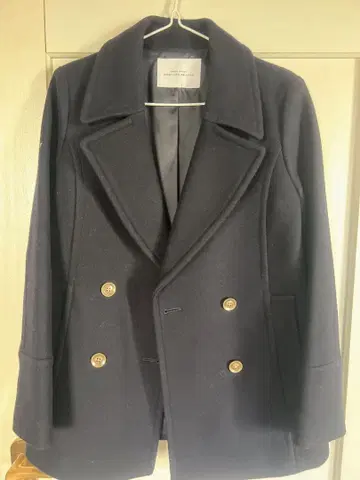 그린 레이블 릴랙싱 네이비 피코트 36