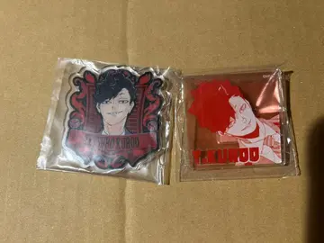 아크릴 배지 세트 쿠로오 테츠로