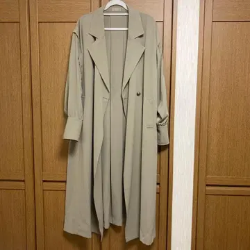 Bab 베이지 트렌치코트