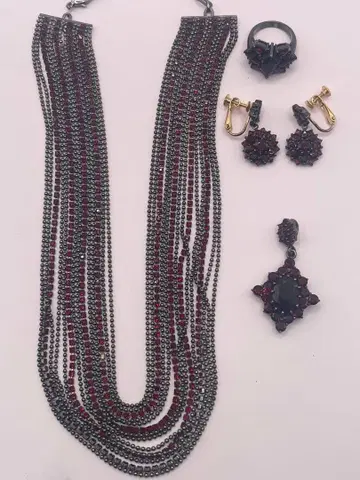 빈티지풍 액세서리 3세트 펄&비쥬