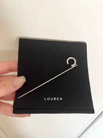 louren bar earcuff Silver