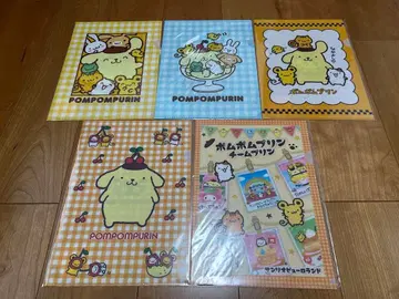 폼폼푸딩 팝업 A4 클리어 파일