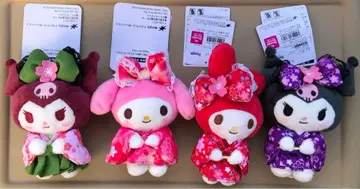 초특가 정품 택 포함 새상품 초귀염! 마이멜로디 봉제 인형 4개 세트