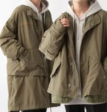 레이지블루 REmastered 4WAY 모즈 코트 밀리터리 숏