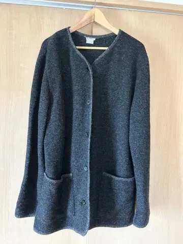 L.L.Bean 노카라 자켓 다크 그레이