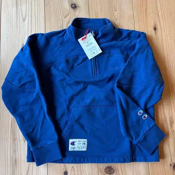 Champion 하프 지퍼 트레이닝복 M 블루