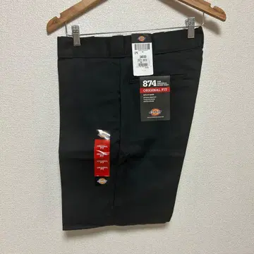 Dickies 874 블랙 치노 워크 팬츠 디키즈