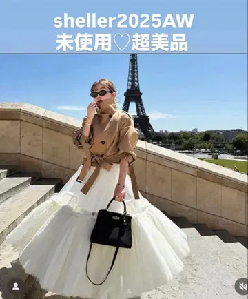 sheller 2025AW 미사용 컨디션 최상 트렌치코트