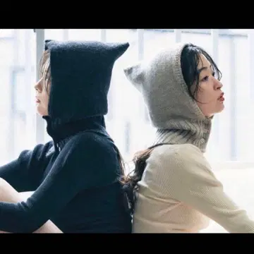 사토 kone 하야사카 카즈코 니트 후디 넥