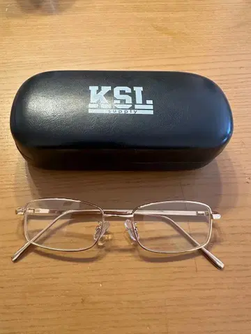 KSL SUPPLY 골드 프레임 안경