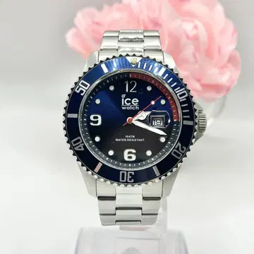 [ 가동품 ] 아이스워치 쿼츠 손목시계 데이데이트 남성용 관리565c