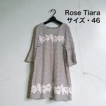 Rose Tiara/로즈 티아라/46/긴팔 원피스/얼룩 있음