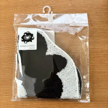 미사용 새상품 오사카 간사이 만박 미야쿠미야쿠 미니 타월 블랙