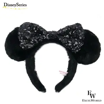 미니 마우스풍 블랙 머리띠