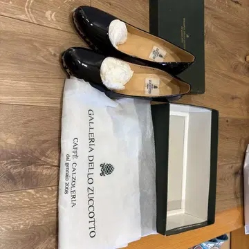 Galleria dello Zuccotto 블랙 펌프스 레오파드 무늬 힐