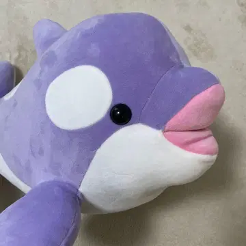 스마 월드 범고래 봉제 인형 2등 퍼플
