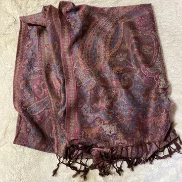 파슈미나풍 스톨 대형 스톨 올 패턴 페이즐리 에스닉