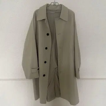 남성용 코트 베이지 L 사이즈