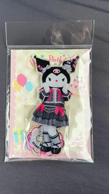 쿠로미 20주년 기념 퓨로랜드 한정판 벌스데이 굿즈 아크릴 스탠드