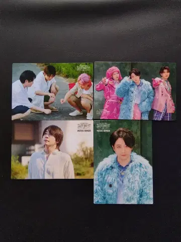 Mrs.GREENAPPLE 포토 카드 4장 세트