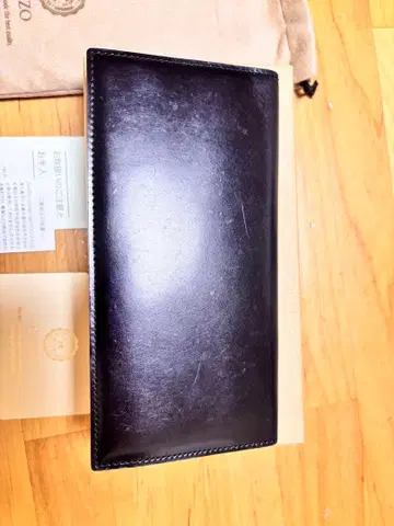 GANZO CORDOVAN (코도반) 통바닥 장지갑