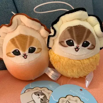 mofusand 카키냥푸냐푸냐 마스코트 2종 세트