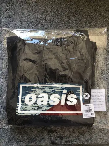 oasis 로고 T셔츠 XXL