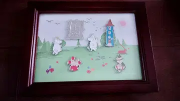 무민 프레임 포함 핀 배지 세트 5개입