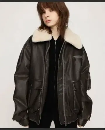 VINTAGE F/LEATHER S/BZ 빈티지 인조 가죽