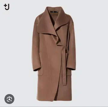 UNIQLO 질 샌더 노카라 코트 s