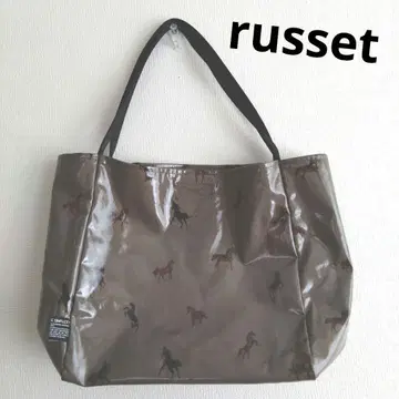 russet 토트백 말 패턴 the simplicity
