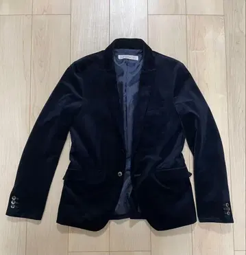 다케오 키쿠치 테일러드 자켓 벨로아 블랙 TAKEO KIKUCHI