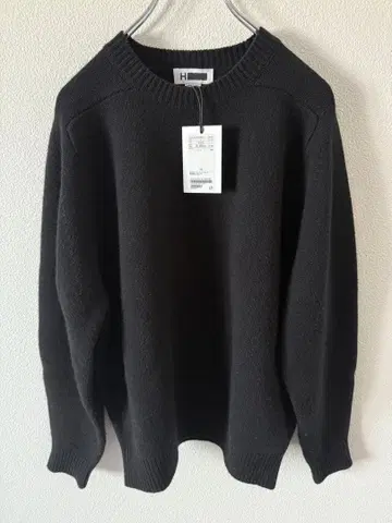 H 뷰티 앤 유스 클래식 벌룬 크루넥 니트