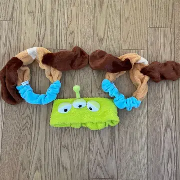 토이스토리 헤어밴드 3종 세트 슬링키 2개 리틀그린맨 1개