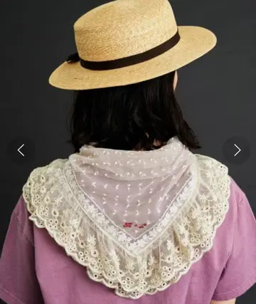 Malle 튤과 레이스의 낡은 손수건