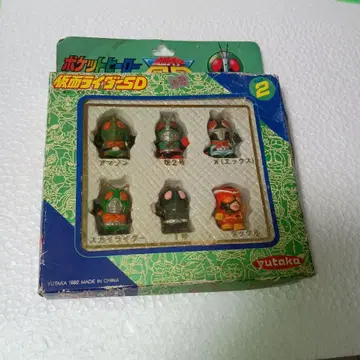 미사용 가면라이더 SD PART 2 포켓 히어로 시리즈 레트로