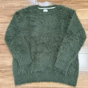 NUMBER (N)INE 올리브 그린 니트 스웨터