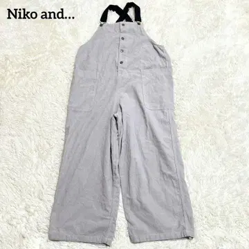 [니코앤드] 코듀로이 살로펫(LL) 세탁 가능 와이드 실루엣 퍼플