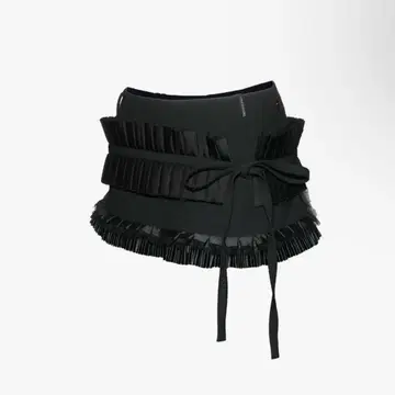 S 레이스 트리밍 수트 스커트 THEREDTHREAD