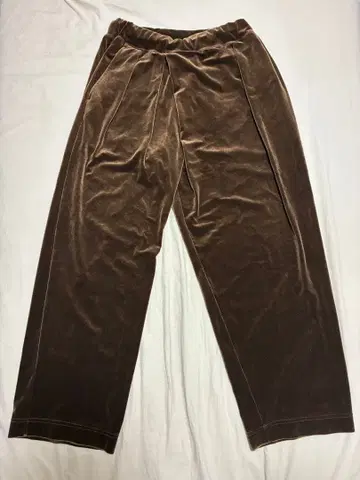 CULLNI 벨로아 2턱 와이드 팬츠