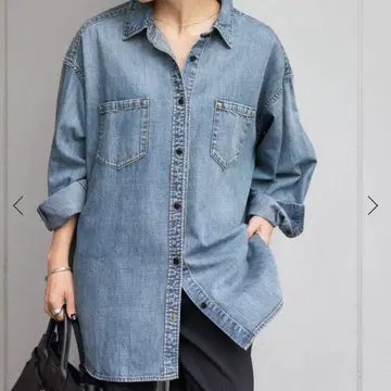 저널 스탠다드 라이트 온스 데님 셔츠