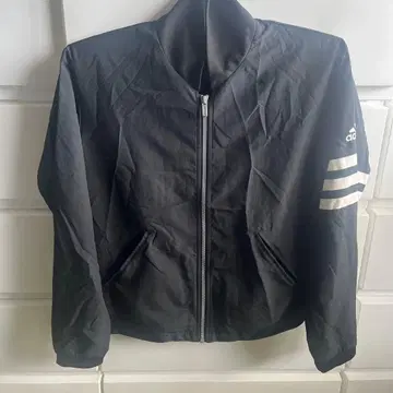 adidas 블랙 자켓 S 사이즈 3선 라인