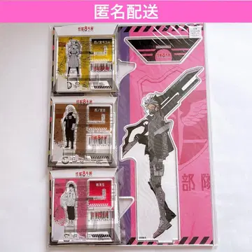 괴수 8호 MEGA 아크릴 스탠드 X 아크릴 스탠드 나루미 세트