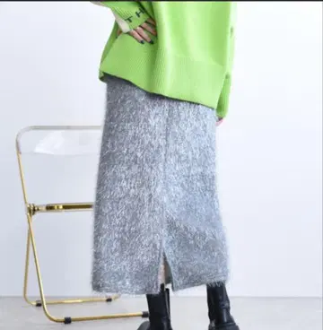 에이미 로우 키라키라 타이트 샤기 스커트