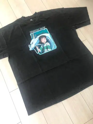 센과 치히로의 행방불명 Spirited Away tee 티셔츠 빈티지