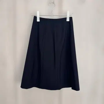 theory 플레어 스커트 네이비 그레이