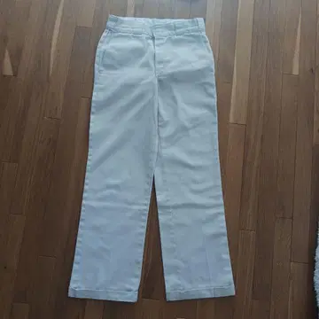 Dickies 화이트 치노 팬츠 S 사이즈