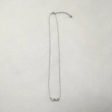 체인 목걸이 실버 wish