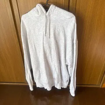 그레이 후드 부착 후드티 96THES